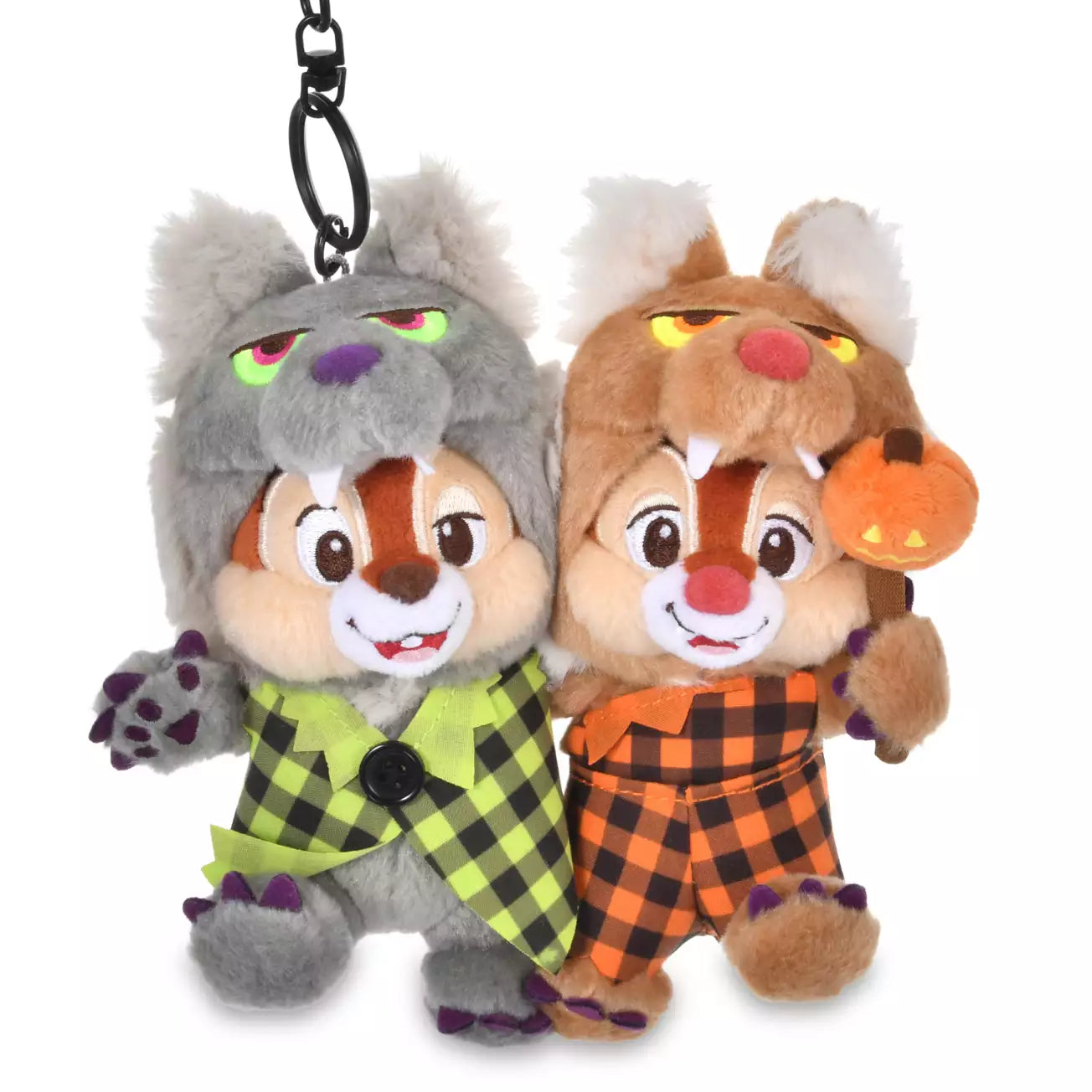 SEPT 1 PREORDER - Japan Disney Store - Halloween 2026 - Chip & Dale Plush Keychain