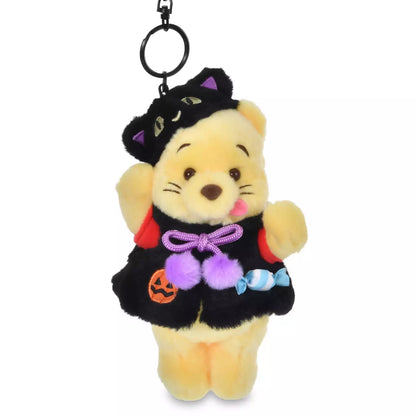SEPT 1 PREORDER - Japan Disney Store - Halloween 2026 - Winnie the Pooh - Cat Plush Keychain