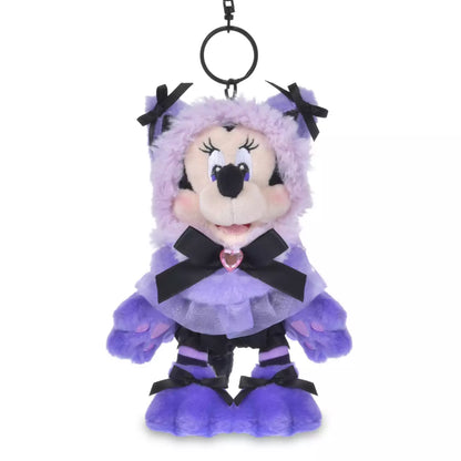 SEPT 1 PREORDER - Japan Disney Store - Halloween 2026 - Minnie & Figaro - Minnie Mouse Plush Keychain