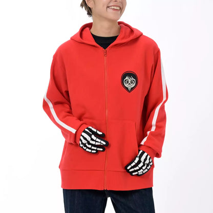 AUG 21 PREORDER - Japan Disney Store - Coco - Miguel Long-Sleeve Hoodie with Gloves - Glow in the Dark