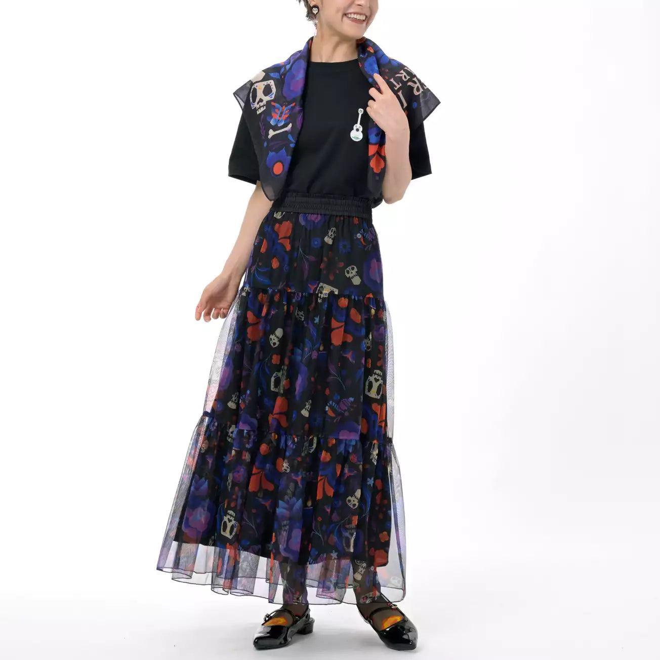 AUG 21 PREORDER - Japan Disney Store - Coco - All-over Print - Tulle Skirt