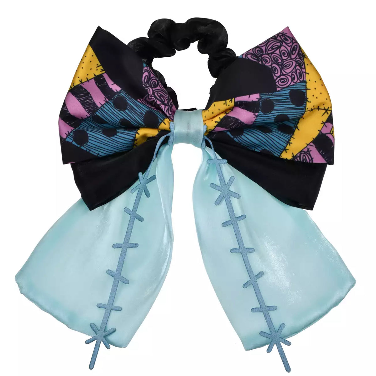 SEPT 7 PREORDER - Japan Disney Store - The Nightmare Before Christmas - Sally Big Ribbon Scrunchie