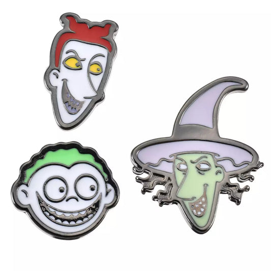 SEPT 7 PREORDER - Japan Disney Store - The Nightmare Before Christmas - Lock, Shock & Barrel Ear Cuff Set