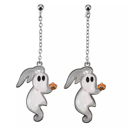 SEPT 7 PREORDER - Japan Disney Store - The Nightmare Before Christmas - Zero Swing Earrings