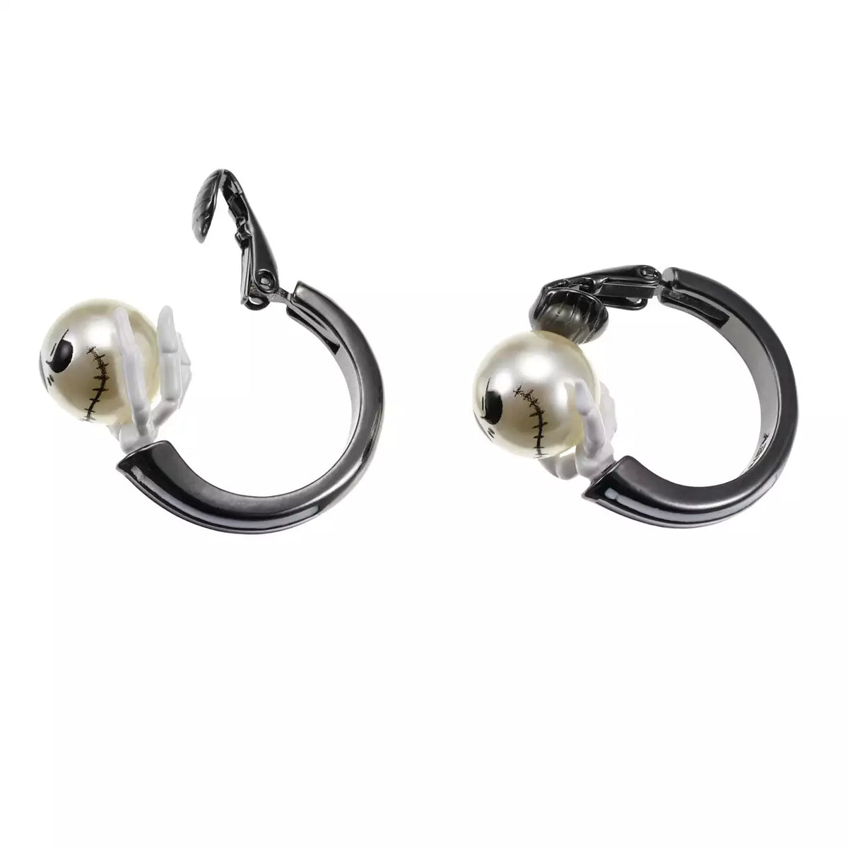 SEPT 7 PREORDER - Japan Disney Store - The Nightmare Before Christmas - Jack Skellington Hoop Earrings