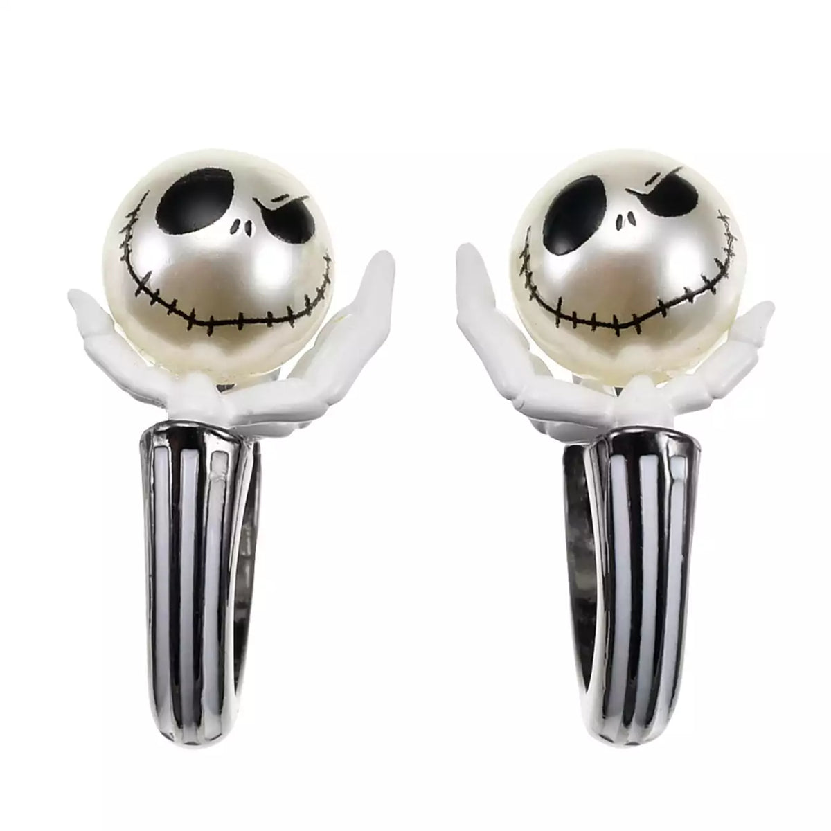 SEPT 7 PREORDER - Japan Disney Store - The Nightmare Before Christmas - Jack Skellington Hoop Earrings