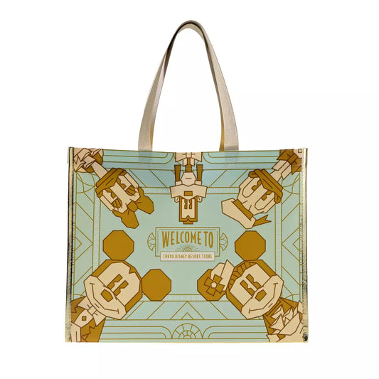 JULY 7 PREORDER - Tokyo Disney Resort Store Exclusive - Mickey & Friends ECO Bag - 'Celebrating the 1st Anniversary Renewal Opening' Collection