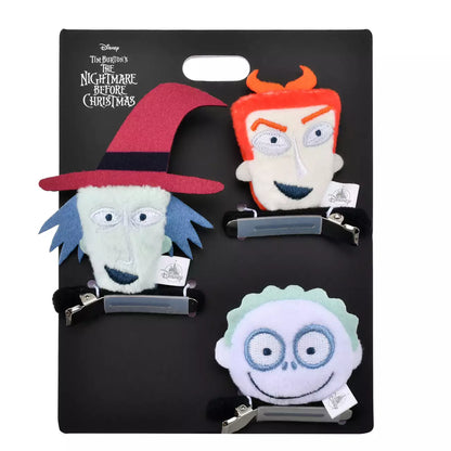 AUG 25 PREORDER - Japan Disney Store - Fashion / Costume Goods - The Nightmare Before Christmas - Lock, Shock & Barrel Hair Clip Set
