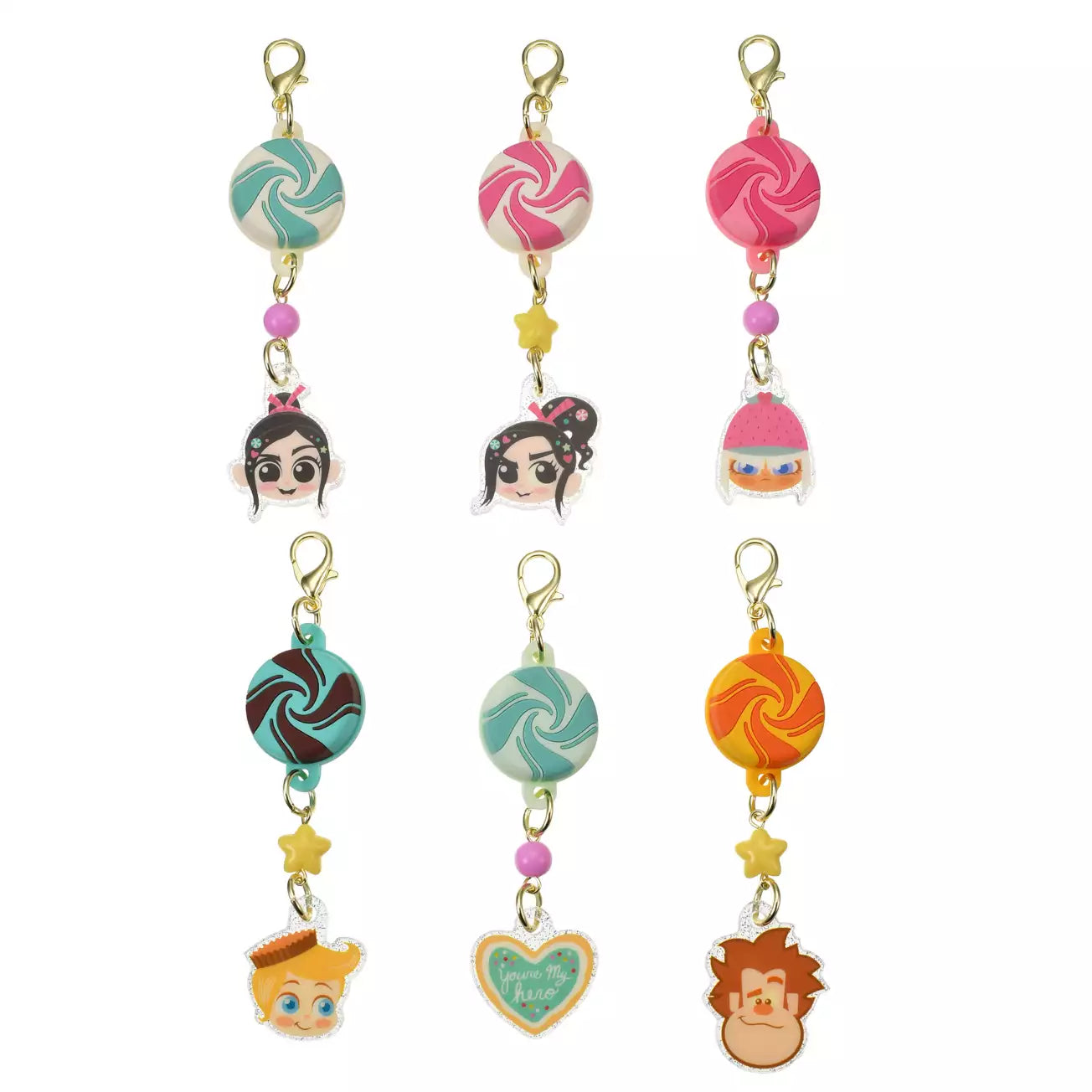JULY 7 PREORDER - Japan Disney Store - Wreck-It Ralph - Charm Blind Box