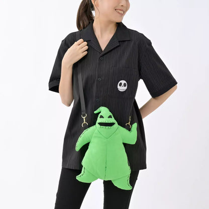 SEPT 7 PREORDER - Japan Disney Store - The Nightmare Before Christmas - Oogie Boogie Multi-Pouch Bag