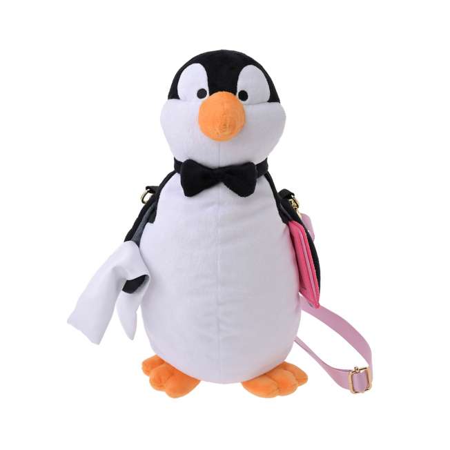 Japan Disney Store - Mary Poppins - Penguin Waiter - Plush Multi-Pouch