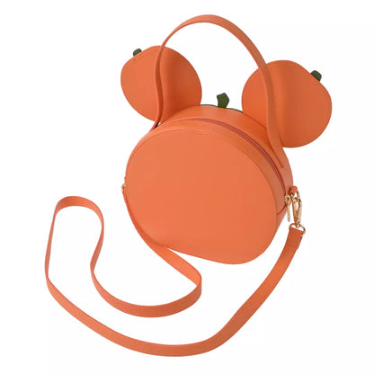 SEPT 1 PREORDER - Japan Disney Store - Halloween 2026 - Mickey Mouse - Pumpkin 2-Way Shoulder Bag