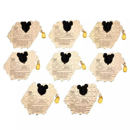 JULY 28 PREORDER - Japan Disney Store - Pooh Hunny Day 2026 - Winnie the Pooh & Friends - Pin Badge Blind Box - Die-Cut Honeycomb (2 Pins per box)