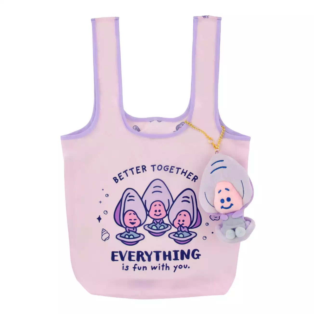 JUNE 23 PREORDER - Japan Disney Store - Baby Oyster 2026 - Young Oyster & Grandma Oyster Shopping Bag