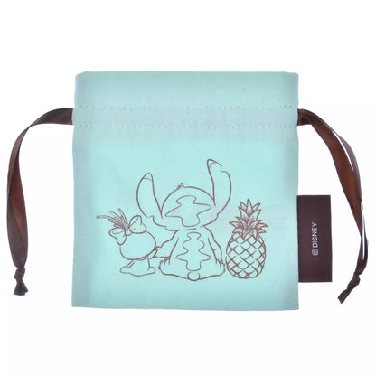 JUNE 9 PREORDER - Japan Disney Store - Honolulu Cookie Company - Stitch & Scrump - CStitch & Scrump Cookies in a Pouch (Pineapple)