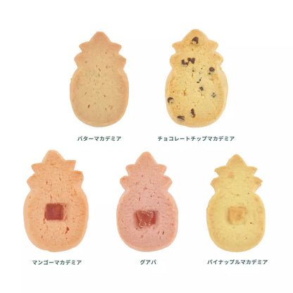 JUNE 9 PREORDER - Japan Disney Store - Honolulu Cookie Company - Stitch & Scrump - Cookies in a Pineapple-Shaped Box
