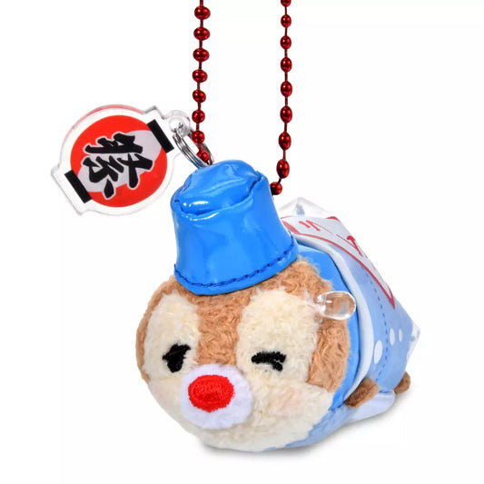 JULY 24 PREORDER - Japan Disney Store - Matsuri / Summer Festival Food - Tsum Tsum - Dale Plush Keychain