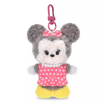 JUNE 30 PREORDER - Japan Disney Store - Mini Mini Flat - Minnie Mouse Plush Keychain