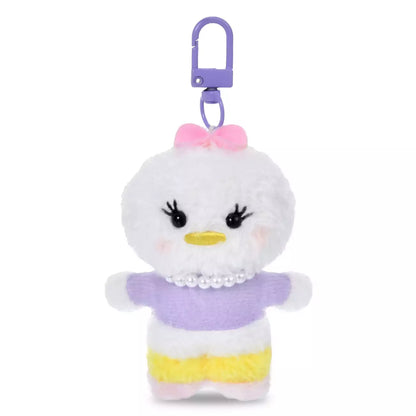 JUNE 30 PREORDER - Japan Disney Store - Mini Mini Flat - Daisy Duck Plush Keychain