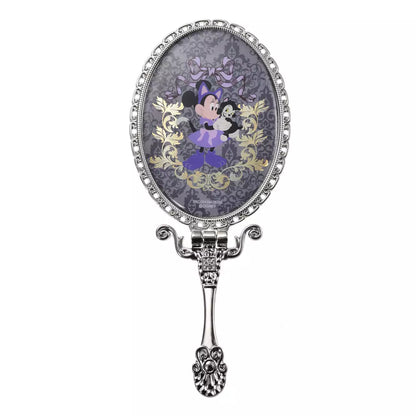 SEPT 1 PREORDER - Japan Disney Store - Halloween 2026 - Minnie & Figaro Hand Mirror / Tabletop Mirror