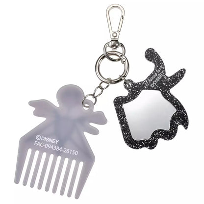 SEPT 7 PREORDER - Japan Disney Store - The Nightmare Before Christmas - Jack Skellington & Zero - Hand Mirror &  Comb Keychain