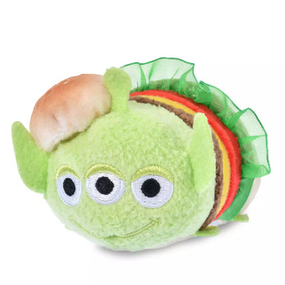 JUNE 26 PREORDER - Japan Disney Store - Tsum Tsum Plush Toy - American Diner - Toy Story - Little Green Men Mini (S) Hamburger