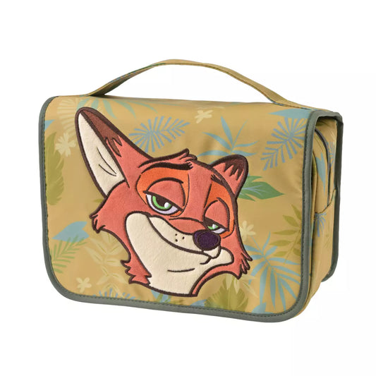 AUG 3 PREORDER - Japan Disney Store - Zootopia Travel - Nick Wilde Hanging Pouch