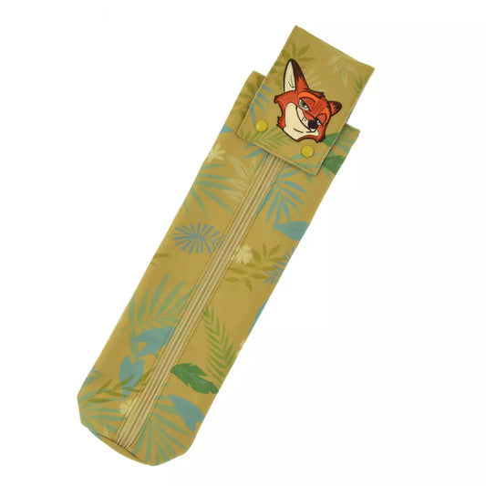 AUG 3 PREORDER - Japan Disney Store - Zootopia Travel - Nick Wilde Pouch for Hair Iron
