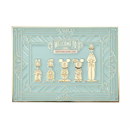 JULY 7 PREORDER - Tokyo Disney Resort Store Exclusive - Mickey & Friends Pin - 'Celebrating the 1st Anniversary Renewal Opening' Collection