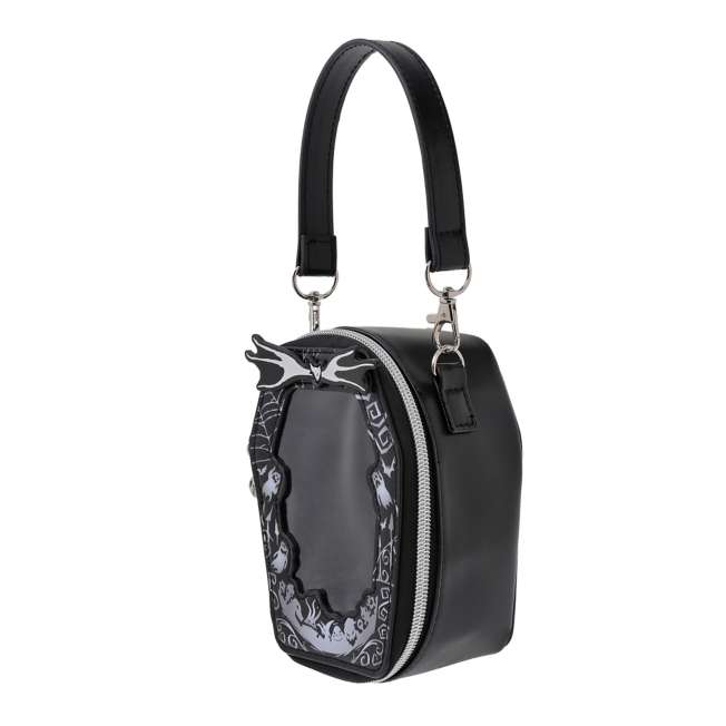 SEPT 7 PREORDER - Japan Disney Store - The Nightmare Before Christmas - Jack Skellington Pouch with Strap & Clear Window