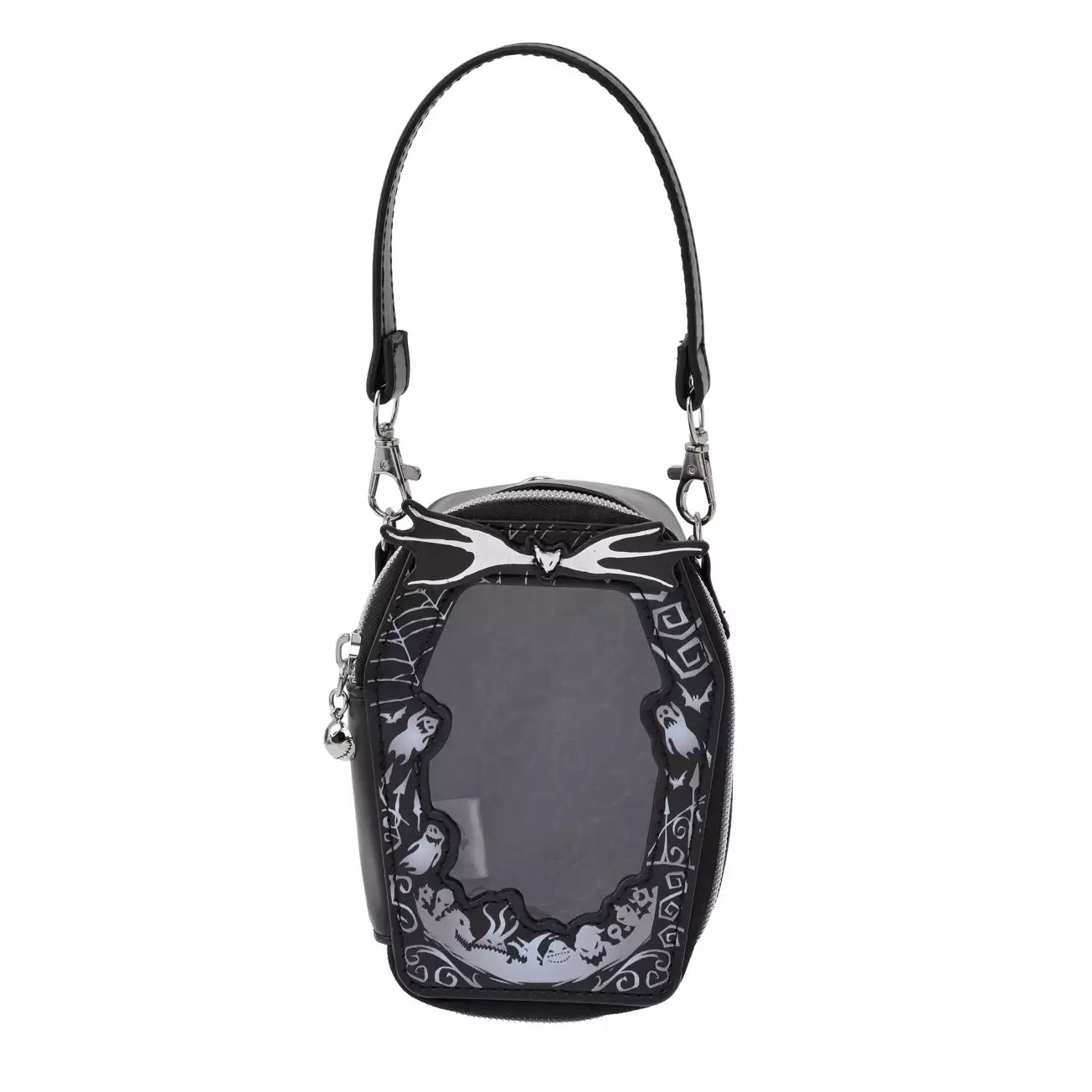 SEPT 7 PREORDER - Japan Disney Store - The Nightmare Before Christmas - Jack Skellington Pouch with Strap & Clear Window