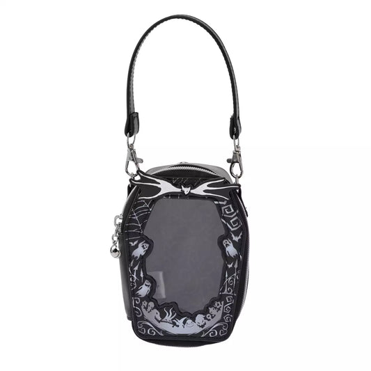 SEPT 7 PREORDER - Japan Disney Store - The Nightmare Before Christmas - Jack Skellington Pouch with Strap & Clear Window
