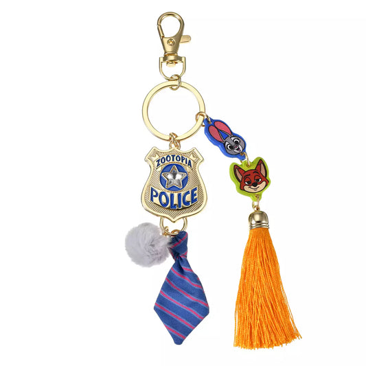 Japan Disney Store - Zootopia - Judy Hopps & Nick Wilde - Tassel Keychain
