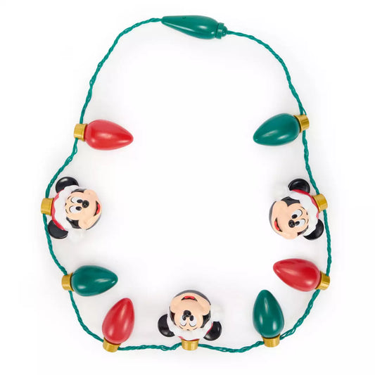 NOV 2 PREORDER - Japan Disney Store - Christmas 2026 - Mickey Mouse Light-Up Necklace