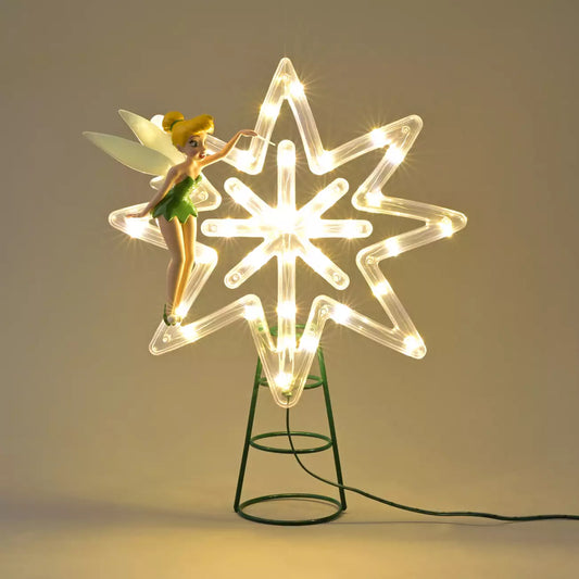 NOV 2 PREORDER - Japan Disney Store - Christmas 2026 - Tinker Bell Light-Up Tree Topper