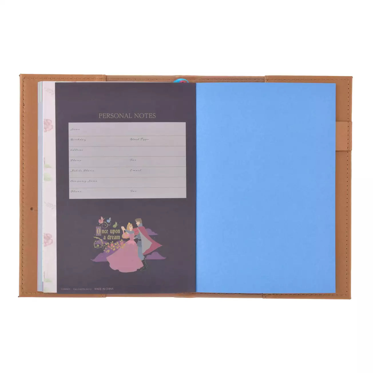 AUG 4 PREORDER - Japan Disney Store - Sleeping Beauty Calendar & Organizer 2027 - Embossed Storybook Design