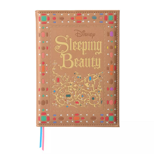 AUG 4 PREORDER - Japan Disney Store - Sleeping Beauty Calendar & Organizer 2027 - Embossed Storybook Design