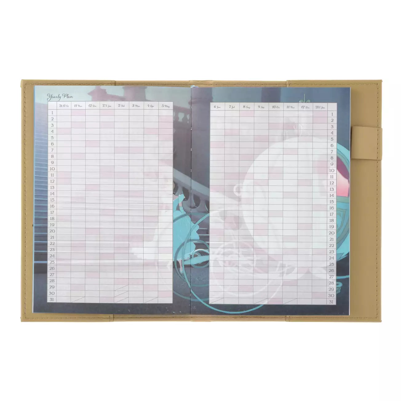 AUG 4 PREORDER - Japan Disney Store - Cinderella Calendar & Organizer 2027 - Embossed Storybook Design
