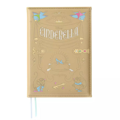 AUG 4 PREORDER - Japan Disney Store - Cinderella Calendar & Organizer 2027 - Embossed Storybook Design