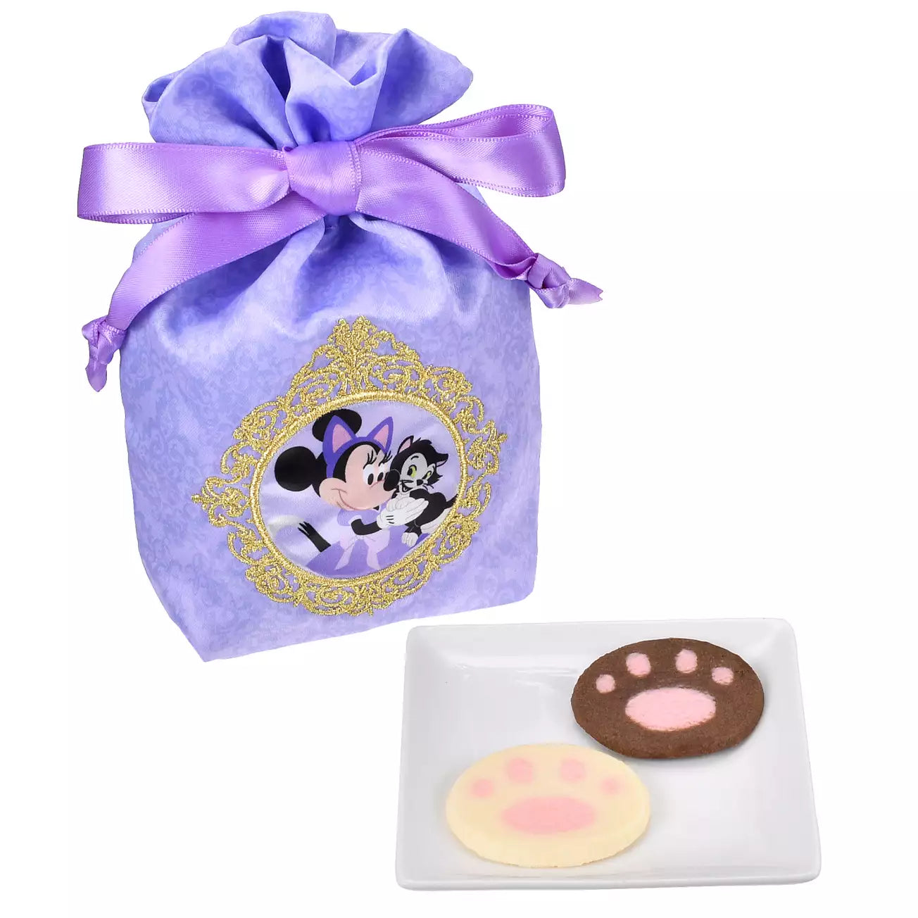 SEPT 1 PREORDER - Japan Disney Store - Halloween 2026 - Minnie & Figaro - Baked Chocolate & Drawstring Pouch