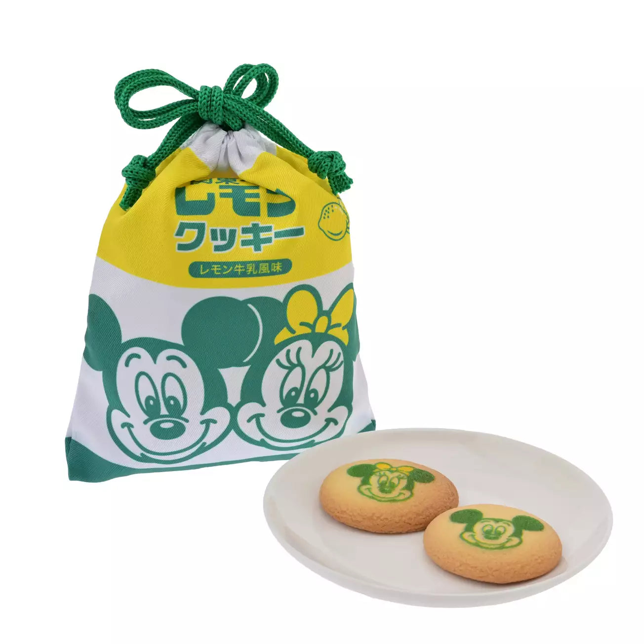 JUNE 30 PREORDER - Japan Disney Store - Mickey & Minnie Cookies in a Drawstring Bag