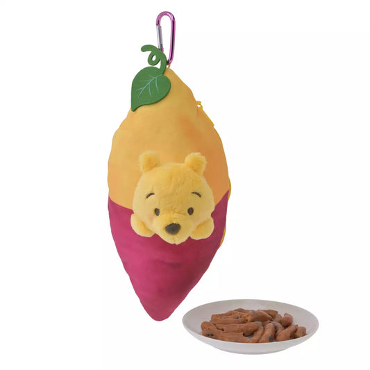 AUG 25 PREORDER - Japan Disney Store - Winnie the Pooh - Karinto Snack - Sweet Potato Plush Pouch with Carabiner