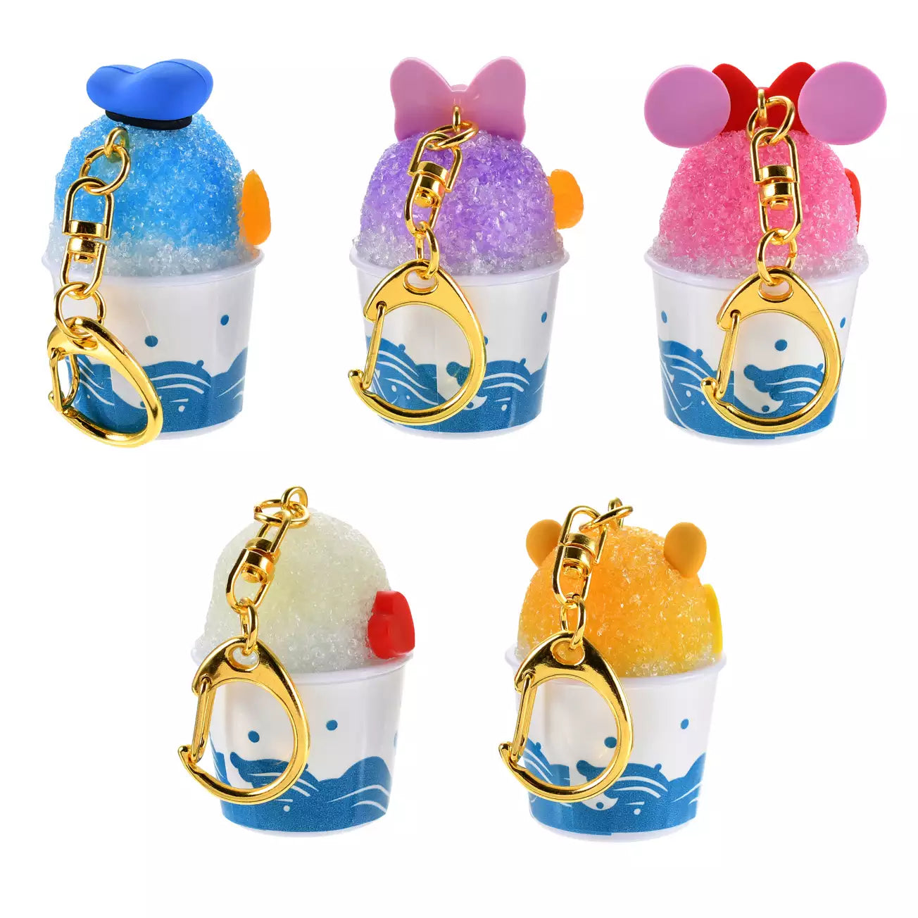 JULY 24 PREORDER - Japan Disney Store - Matsuri / Summer Festival Food - Shaved Ice Keychain Blind Box