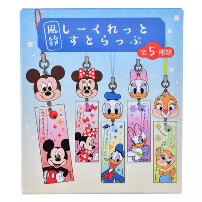 JULY 24 PREORDER - Japan Disney Store - Matsuri / Summer Festival - Wind Chime Style Strap Blind Box