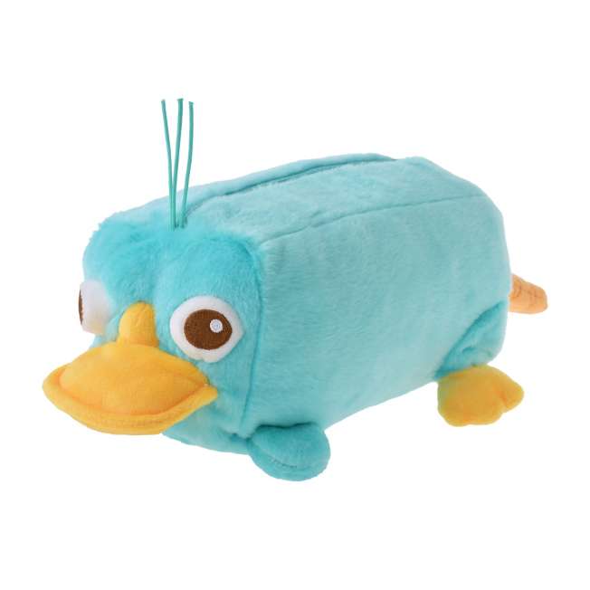 AUG 18 PREORDER - Japan Disney Store - Phineas & Ferb - Perry Wafers in a Plush Pouch