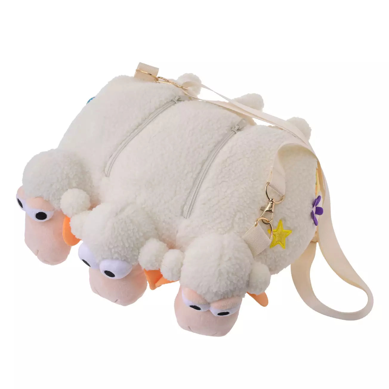 Japan Disney Store - Toy Story 4 - Billy, Goat & Graf  - Plush Multi-Pouch