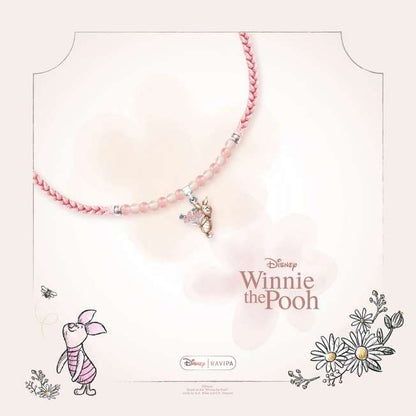 JULY 28 PREORDER - Japan Disney Store - Pooh Hunny Day 2026 - RAVIPA Winnie the Pooh - Pink Piglet Bracelet