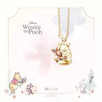 JULY 28 PREORDER - Japan Disney Store - Pooh Hunny Day 2026 - RAVIPA Winnie the Pooh & Piglet Necklace