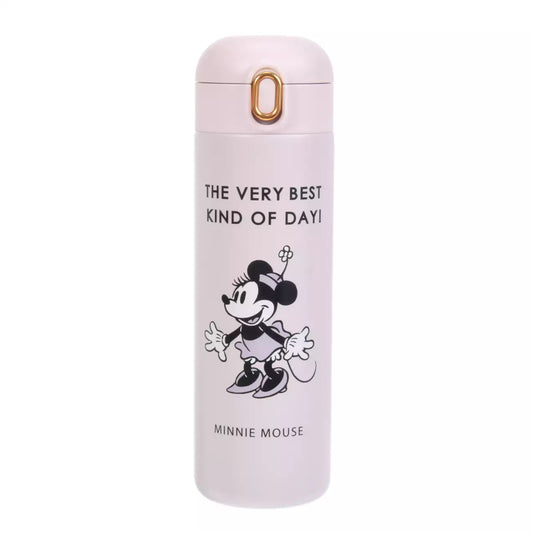 Japan Disney Store - Minnie Mouse - Stainless Steel Bottle - The Very Best Kind of Day!
