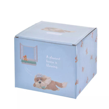 OCT 6 PREORDER - Japan Disney Store - Disney Fluffy Animal - Peter Pan - Nana & Michael Teddy Bear - Mug & Plate Set